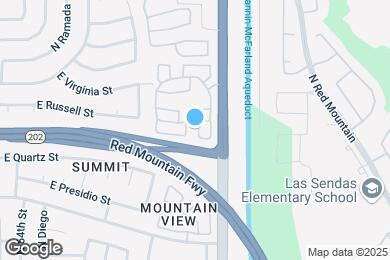 Map image of the property - 3316 N St Elias