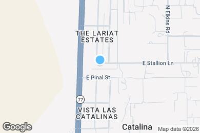 Map image of the property - 3232 E Stallion Ln