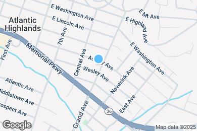 Map image of the property - 91 Grand Ave