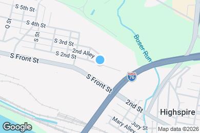 Map image of the property - 2710 S 2nd St