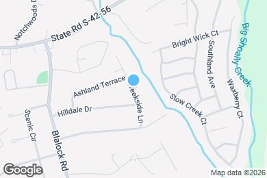 Map image of the property - 54 Creekside Ln