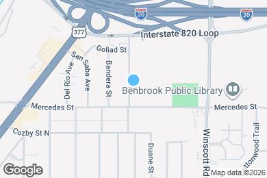 Map image of the property - 221 San Angelo Ave