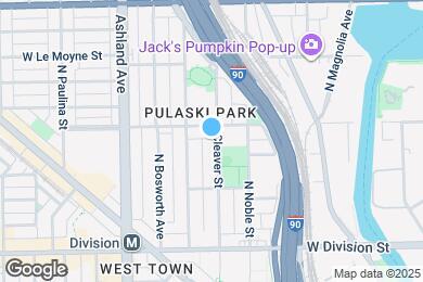 Map image of the property - 1348 N Cleaver St