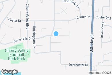 Map image of the property - 1783 Coral Hills Dr