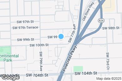 Map image of the property - 7725 SW 100th St