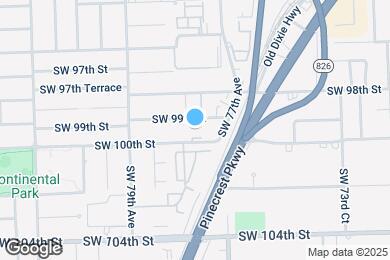Map image of the property - 7749 SW 100th St