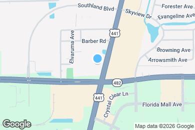 Map image of the property - 7900 S Orange Blossom Trl