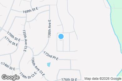 Map image of the property - 17114 139th Ave E