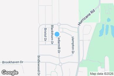 Map image of the property - 2332 Cedarmill Dr