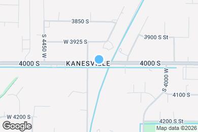 Map image of the property - 4020 S 4300 W