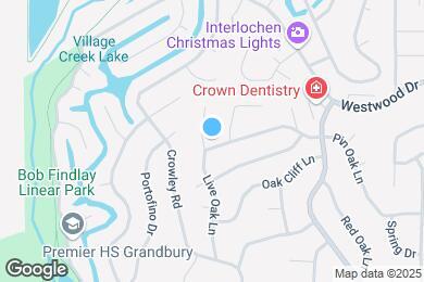 Map image of the property - 2708 Pin Oak Ln