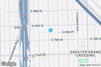 Map image of the property - 6935 S Michigan Ave
