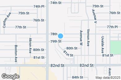 Map image of the property - 7807 Ave X Ave