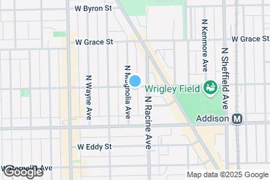 Map image of the property - 1217 W Waveland Ave