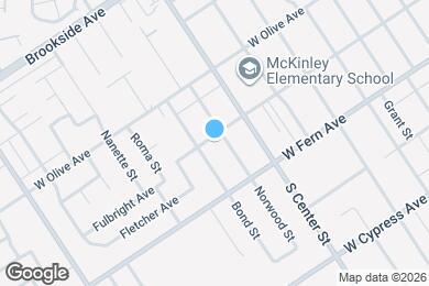 Map image of the property - 811 W Clark St