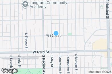 Map image of the property - 1111 W 62nd St