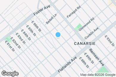 Map image of the property - 643 E 87th St