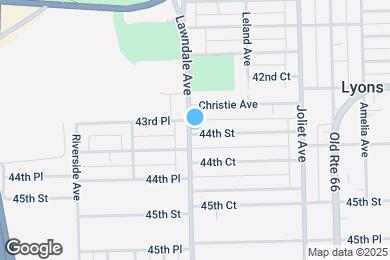 Map image of the property - 4335 Lawndale Ave