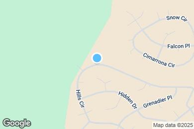 Map image of the property - 1036 Hills Cir