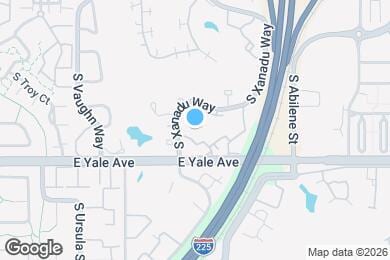 Map image of the property - 2656 S Xanadu Way