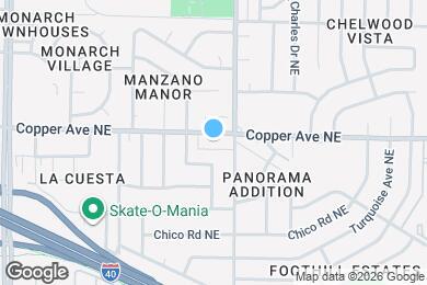 Map image of the property - 12612 Copper Ave NE