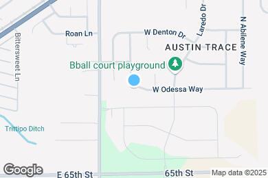 Map image of the property - 6851 W Odessa Way