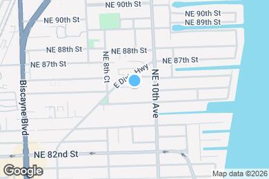 Map image of the property - 940 NE 85th St