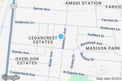 Map image of the property - 745 Delaware Ave