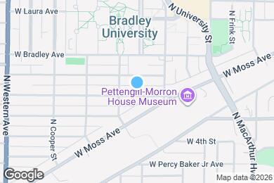 Map image of the property - 1403 W Barker Ave