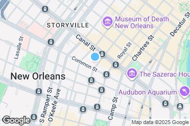 Map image of the property - 137 Carondelet St