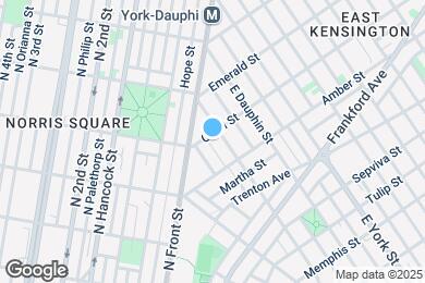 Map image of the property - 2007 Abigail St