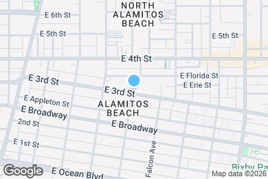 Map image of the property - 1325 E 3rd St