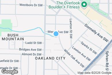 Map image of the property - 1084 Cordova St SW