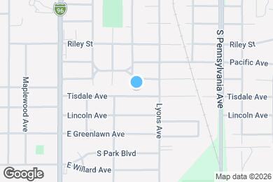 Map image of the property - 631 Tisdale Ave