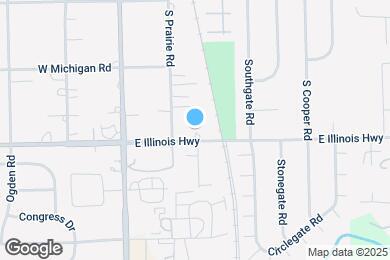 Map image of the property - 209 E Illinois Hwy
