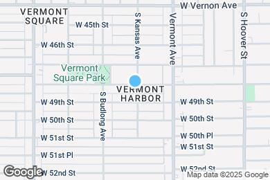 Map image of the property - 1100 W 48th St