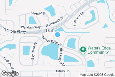 Map image of the property - 105 Green Cove Ct