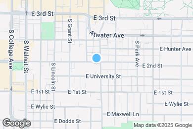Map image of the property - 518 E 2nd St