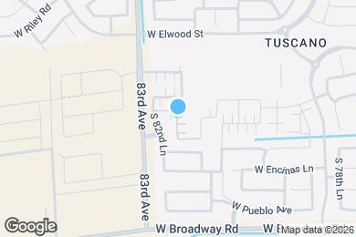 Map image of the property - 3921 S 82nd Dr