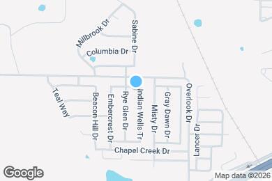 Map image of the property - 1417 Indian Wells Trl