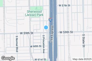 Map image of the property - 5849 S Princeton Ave