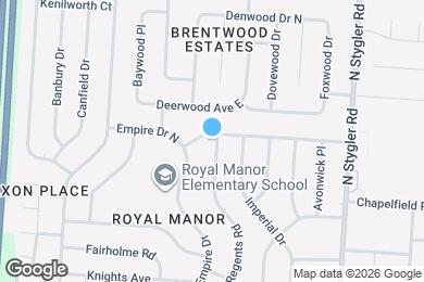 Map image of the property - 363 Regents Rd