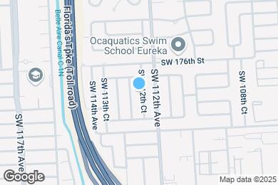 Map image of the property - 17760 SW 112th Ct