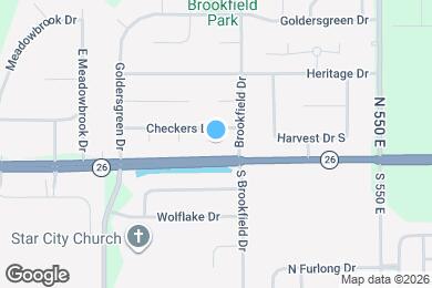 Map image of the property - 25 Saxon Ct