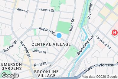 Map image of the property - 209 Aspinwall Ave