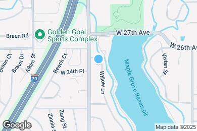Map image of the property - 2565 Willow Ln
