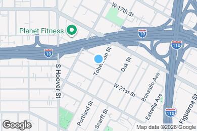 Map image of the property - 2013 Toberman St