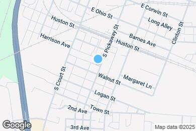 Map image of the property - 961 S Pickaway St