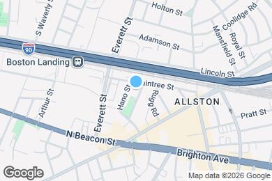 Map image of the property - 90 Braintree St