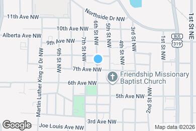 Map image of the property - 720-722 6th St NW